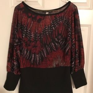 Lux & Luster 3/4 Sleeve Top